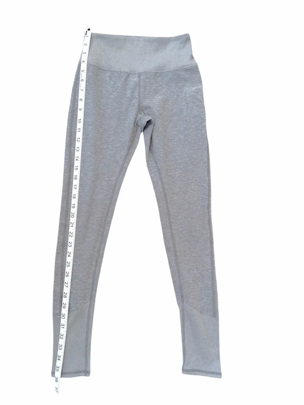 Alo Yoga | High-Waist Soft Lounge Legging in Athletic Heather Gray Size S